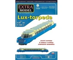 Hobilt Extra Model Lux-torpeda popierinis suklijuojamas modelis 1:87 EM-072