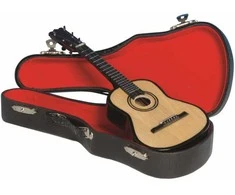 Hobilt Gitara muzikos dėžutė su dėklu „The Entertainer“ dovanoms