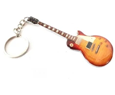 Hobilt Gitaros formos raktų pakabukas Led Zeppelin – Jimmy Page stiliaus