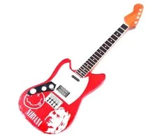 Hobilt Ikoninis Nirvana Kurt Cobain gitaros šaldytuvo magnetas – dovanai gerbėjams