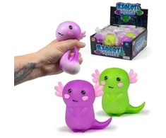 Hobilt Minkštas antistresinis žaislas aksolotlis squishy, 12 cm