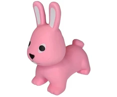 Hobilt Rožinė zuikio taupyklė vaikams „Jumpy“ – žavinga dovana 14 cm