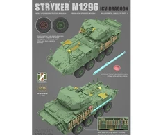 Hobilt Šarvuotis M1296 Stryker ICV Dragoon surenkamas modelis Zimi 1/35 ZM35045