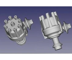 Hobilt SCALE PRODUCTION V8 žvaklaidis su paskirstytoju, geltonas 24208Y