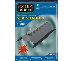 Hobilt Sea Shadow laivo popierinis modelis 1:200 EM-002 – Extra Model