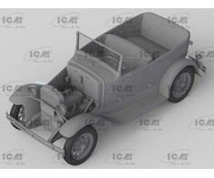 ICM Ford Model A Standard Phaeton 1/24, 1930-ieji – plastiko surinkimo rinkinys
