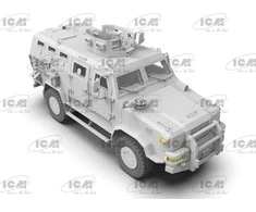 ICM Kozak-001 Ukrainos nacionalinė gvardija 1/35 modelio rinkinys 35015