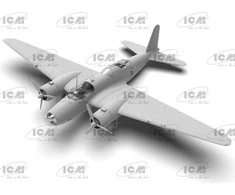 ICM Mitsubishi Ki-21-Ib Sally japonų sunkus bombonešis 1/48 modelis