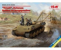ICM „Prost!“ Vokiečių tankistų figūrėlės Bergepanther, 1/35 (35343)