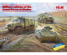 ICM Ukrainos kariuomenės karinė technika 1/72 DS7205
