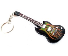Indominiguitars Metallica gitaros formos raktų pakabukas – James Hetfield stiliaus, medinis