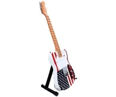 Indominiguitars Rankų darbo mahagoninė mini gitara, Bruce Springsteen stilius 1:4