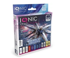 Ionic Smart Colors IONIC akrilinių dažų rinkinys mecha miniatiūroms – Freedom spalvos