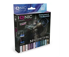 Ionic Smart Colors IONIC akrilinių dažų rinkinys miniatiūroms – mistinės kosminės spalvos, 12 vnt.