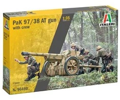Italeri 1/35 Pak 97/38 prieštankinis pabūklas su įgula (96460)