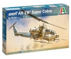 Italeri Bell AH-1W Super Cobra 1:72 plastikinis sraigtasparnio modelis 14+