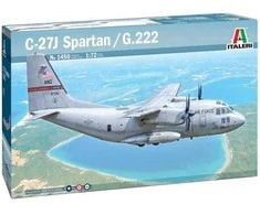 Italeri C-27J Spartan/G.222 1/72 plastikinis modelio rinkinys (1450)