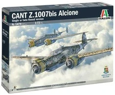 Italeri Cant Z.1007bis Alcione 1/72 lėktuvo surinkimo rinkinys