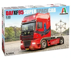 Italeri DAF XF95 Super Space Cab surenkamas vilkiko modelis 1/24, 93834