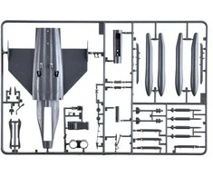 Italeri Dassault Rafale B 1/72 plastikinis lėktuvo modelis