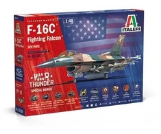 Italeri F-16C Fighting Falcon 1/48 plastikinis rinkinys (35105) WAR THUNDER