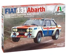 Italeri – Fiat 131 Abarth, 1/24, 3621