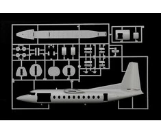 Italeri Fokker F-27 Maritime Patrol 1/72 surenkamas modelis