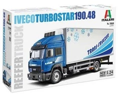 Italeri Iveco Turbostar 190.48 šaldytuvas 1/24 plastikinis rinkinys