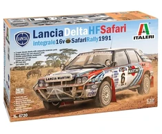 Italeri Lancia Delta Integrale Safari 16V plastikinis modelis 1:12, 33,5 cm