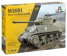 Italeri M36B1 90mm GMC savaeigio pabūklo surenkamas modelis 1/35, 96538