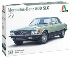 Italeri Mercedes-Benz 500 SLC 1/24 plastikinis surinkimo rinkinys
