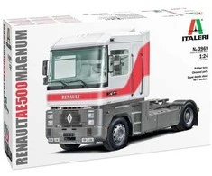 Italeri Renault Magnum AE500 1:24 surenkamas sunkvežimio modelis