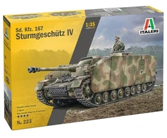 Italeri Sd.Kfz.167 Sturmgeschütz IV plastikinis surenkamas modelis 1/35, 0223