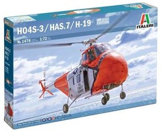 Italeri Sikorsky H-19 / HO4S-3 / HAS.7 1/72 plastikinis sraigtasparnio rinkinys