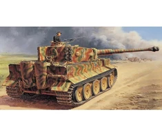 Italeri Tiger I Ausf.E (mid production) surenkamas tanko modelis 1/35, 6507