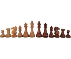 Italfama AKACIJOS medienos šachmatų figūros. Aukštis: 9,7cm., diametras: 3,6cm.
