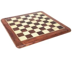 Italfama Akacijos medienos šachmatų lenta. 38x38x2cm., kvadratas: 4cm.