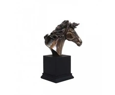 Italfama Arklio galvos statulėlė. Išmatavimai: 7x7x14cm.