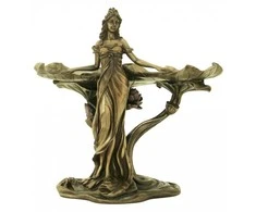 Italfama Art nouveau nimfa. Išmatavimai: 25x17x23cm.