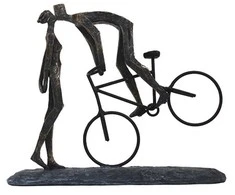 Italfama Bučinys ant dviračio. Išmatavimai: 36x9x30cm.