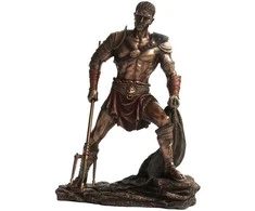 Italfama Gladiatorius - retiarijus. Aukštis: 28cm.
