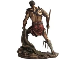 Italfama Gladiatorius - retiarijus. Aukštis: 28cm.