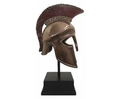 Italfama Graikų hoplitų šalmas. Aukštis 21cm.