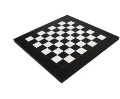 Italfama Juoda/balta vertingos medienos šachmatų lenta. 42x42cm., kvadratas: 4cm.