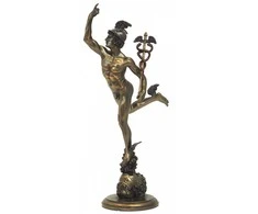 Italfama Merkurijus - Giambologna. Aukštis: 37cm.