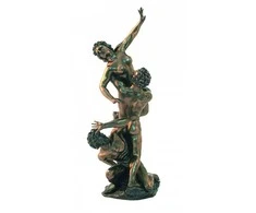 Italfama Sabinių pagrobimas - Giambologna. Aukštis: 39cm.