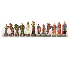 Italfama Šachmatų figūros ROBINAS HUDAS. Aukštis: 8cm., diametras: 2,6cm.