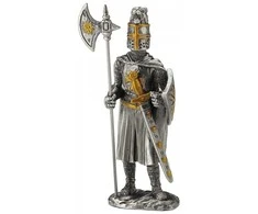Italfama Statulėlė KRYŽIUOTIS su alebarda. Aukštis 11cm.