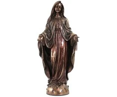 Italfama Statulėlė Marija atviromis rankomis. Aukštis 20cm.