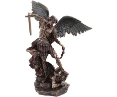 Italfama Šv. Arkangelas Mykolas (ypač didelė versija). Aukštis: 53cm.